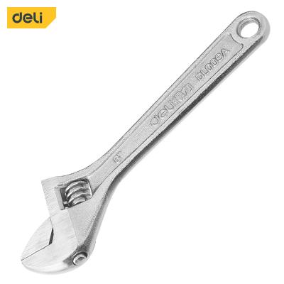 China EDL006A Carbon Steel Grocery Tools Aluminum Alloy 6 Inch Universal Installation Adjustable Spanner Wrench for sale