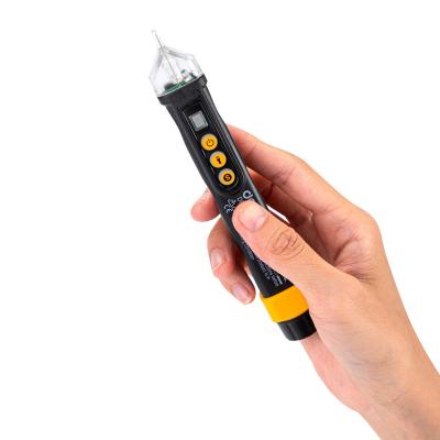 China Carbon Steel Deli Electric Tools EDL8011 1000V Voltage Test Pen Electrican Voltage Tester for sale