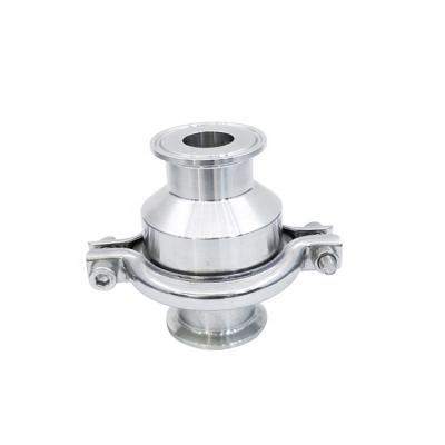 China General Sanitary SS304 SS316L tri flange cf8m 1/4 stainless check valve for sale