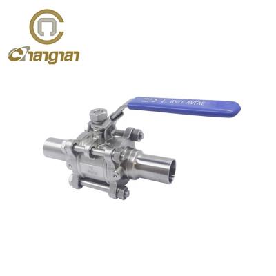 China General brewery 304 316L sanitary ball valve price 3 inch stainless steel ball valve for sale