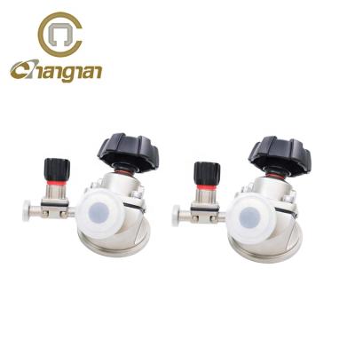 China General Bottom 316 Stainless Steel Sanitary Diaphragm Valve Tank Manuals for sale