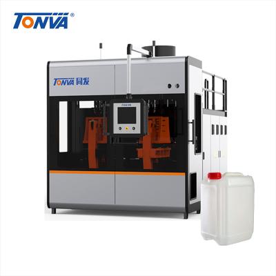 China NEW EVOH automatic plastic pot etc. co-extrusion blow molding machine TONVA for the stackable container for sale