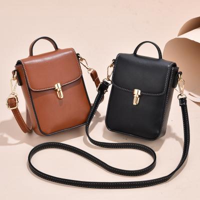 China Small Mini Coin Purse Hasp Lady RFID Wallet Zipper Female Leather Buckle for sale