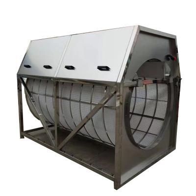 China Aquaculture New Products Wastewater Treatment Rotary Drum Filter 304 Rotary Drum Filtration 200m3/h for sale