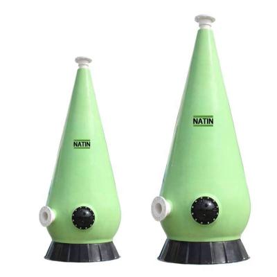 China Seawater RAS System Oxygen Cone 20T RFP Aquaculture Equipment High Density Oxygen Circulation Support Cone for sale