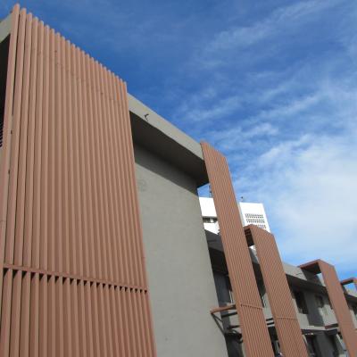 China Eco-friendly waterproof mid century wpc exterior wall cladding for sale