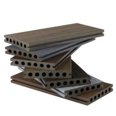 China Won't Rot High Quality Wood Plastic Composite Decking Board Deck for sale