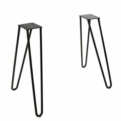 China Contemporary Hairpin Table Legs Made of Solid Iron Bar for Modern Furniture Support for sale