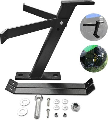 China Standard Lawn Mower Trailer Hitch Adapter Bracket Garden Lawn Pro Tow Mower Hitch Kit for sale