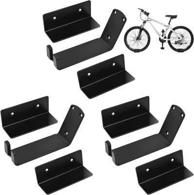 China Metal Steel Bracket Bike Wall Mount for Standard Bikes in Indoor or Garage Storage for sale