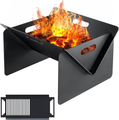 China 18 inch Portable Firepit with High-Temperature Resistant Coating for sale