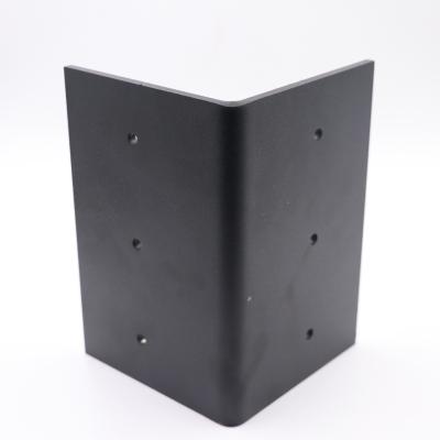 China 4'' x 2'' M Metal Angle Bracket 0.1-5mm Thickness CNC Stamping L Bracket Angle Bracket for sale