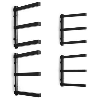 China 6 Levels Wall Mounted Steel Storage Rack for Lumber Skis and Pipes Storage Holders Racks for sale