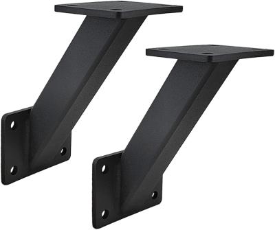 China Wall Mounted Stair Support for Wood Railings 12.5 x 3.8 x 5.5cm Sturdy Handrail Bracket for sale