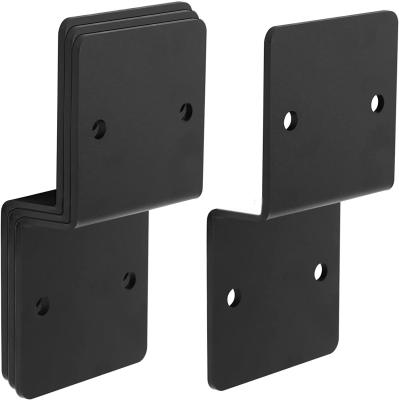 China Heavy Duty Steel Black Z Brackets 6