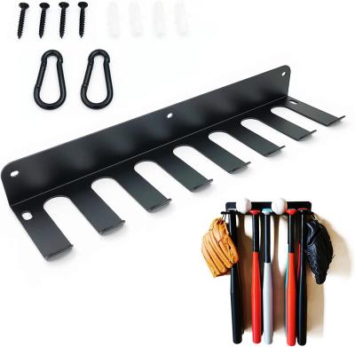 Cina 16 Bat Metal Baseball Bat Rack Holder per il ripostiglio di attrezzature sportive in vendita