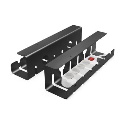 China Non-folding Rack Cable Tray Perforated Design for Wire Management 43x10x10cm Size for sale