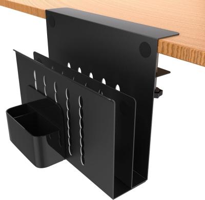 China Steel Hanging Desk Organizer for Neat and Tidy Desk Space Under Desk Storage Solution for sale