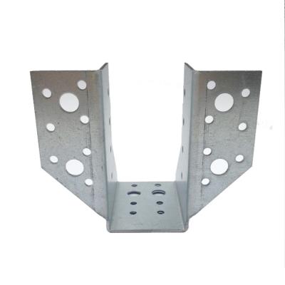 China Wood Connector Angle Joist Hanger Parts for Custom Size Adjustable Floor Joist Support for sale