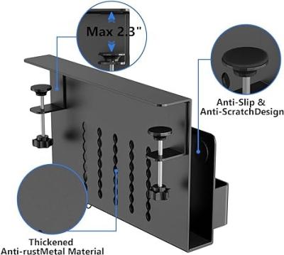 China Desk Storage Lacquer Carbon Steel Under Desk Organizers and Storage Under Desk Storage for sale