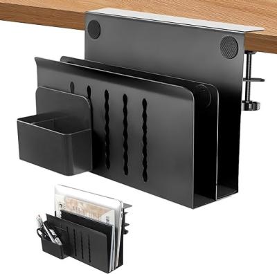 China Convenient Under Desk Organizer Desk Storage for File Pencil Laptop for Office Needs for sale