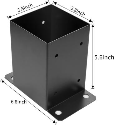 China 4 x 4 Post Base Inner Size 3.6