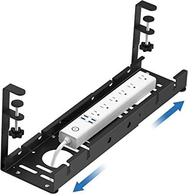 China Storage Holders Racks Cable Management Tray with Multifunction Desk Cable Management Tray for sale