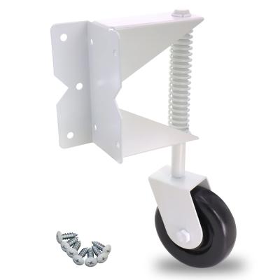 China Function Heavy duty Spring loaded small caster wheel for sliding gate Sustainable for sale