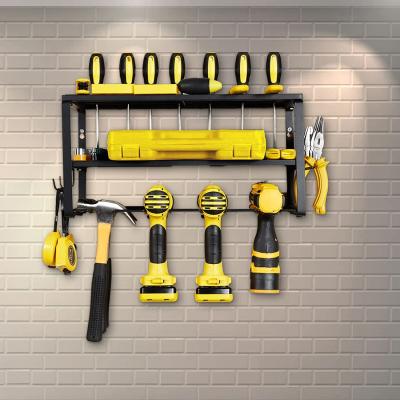 China Metal Tool Shelf Garage Tool Organizers and Storage Power Tool Organizer 410*200*230mm for sale