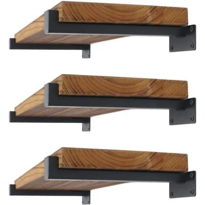 China Wall Mounted Floating Shelf Bracket with Easy Assembly L Type and Easy Assembly Advantage for sale