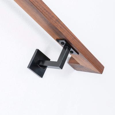 China Carbon Steel Handrail Bracket for Contemporary and Minimalist Metal Stair Rail for sale