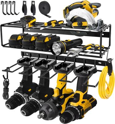 China Efficiently Store Tools Cordless Drill Tools Organizer and Storage Rack for Garage for sale