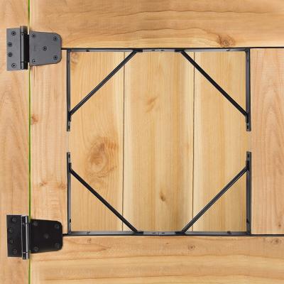 China Adjustable Door Frame Kit for Wooden Doors 12.3 x 14.5 x 11.9inch Wooden Door Bracket for sale