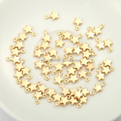 China Popular 18K Gold Plated Star Shape Make Pendant, Cute and Delicate, Jewelry Findings, DIY Materials, ETS-K344 for sale