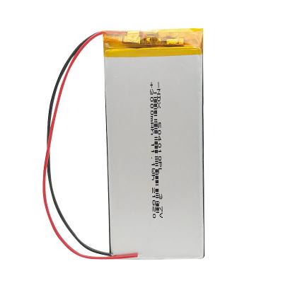 China Rechargeable Toys Lithium Polymer Battery Cells Small 5040100 3.7V 2800mAh 3000mAh 3200mAh Lipo Battery Pack for sale