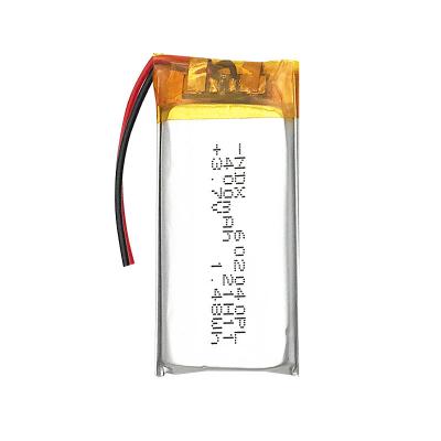 China Toys lithium ion polymer battery toys and products 3.7v 400mah 450mAh 602040 digital lithium ternary battery for sale