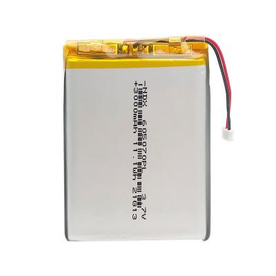 China Toys factory price 605070 hot treasure 3.7V 3000mAh cell lithium polymer rechargeable battery for sale