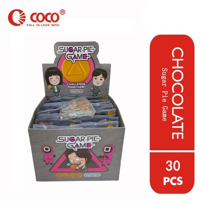 China Normal Cocos Sugar Pie Game Candy Hot Selling Digging Out Cartoon TV Chocolate Candy Game The Same Guy Sugar Pie Game Cookies Make Puns for sale