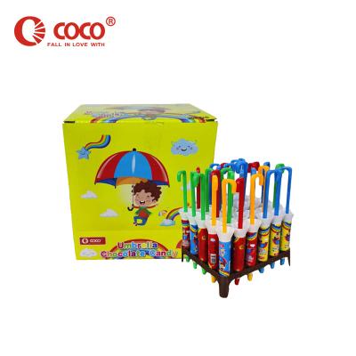 China Natural Kids CHOCOLATE CANDY COCOS Umbrella Umbrella Mini Umbrella Candy Creative Chocolate Snack for sale