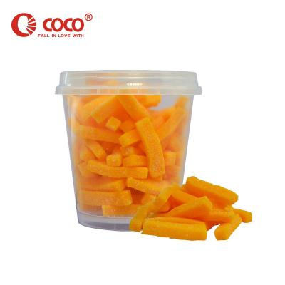 China Natural Delicious Cocos Mango Flavor Pudding Candy 360g 80 Pcs Per Box Candy And Sweets for sale