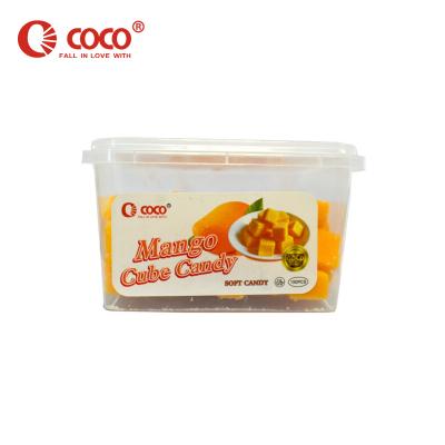 China New Arrival Natural Cocos Mango Flavor Pudding Candy 360g Dairy Snack Sweets for sale