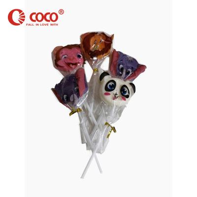 China Normal Wholesale Factory Direct Soft Hot Selling Cocos Lollipop Donut Hard Candy For Kids Cartoon Toy Candy for sale