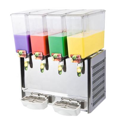 China Hot Selling Professional 9L 4 Tanks Electric Juice Dispenser Machine 470*360*740mm for sale