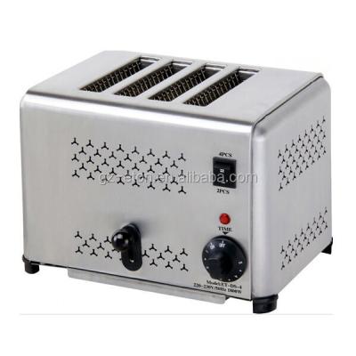 China [ETON] Function Stainless Steel ET-DS-4 Manual Automatic 4 Slice Bread Toaster for sale