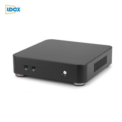 China 4*COM LDCX core i5 6200U all aluminum ultra thin 2 * DDR4 4COM 2lan minipc for sale