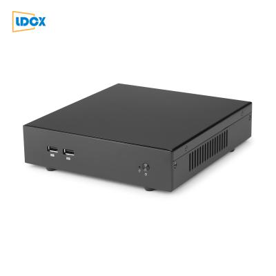 China 2LAN 2COM LDCX core i7 6500u all aluminum ultra thin 2*DDR4 2COM 2lan minipc for sale