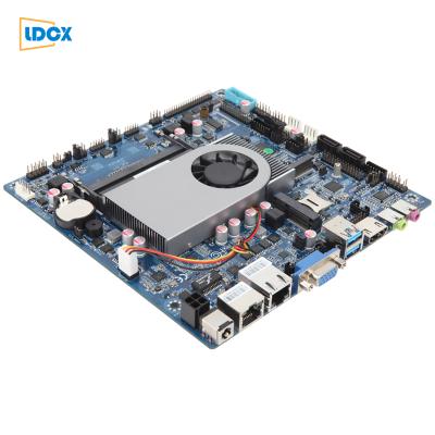 China Industrial Control LDCX core i3 6100u itx mini slim industrial computer motherboard for sale