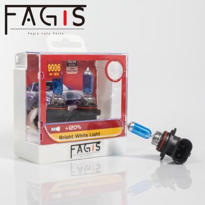 China Fagis 9006 hb4 12v 55w lamp blue car lampada car lampada auto halogen bulb blue light lamp headlight for sale