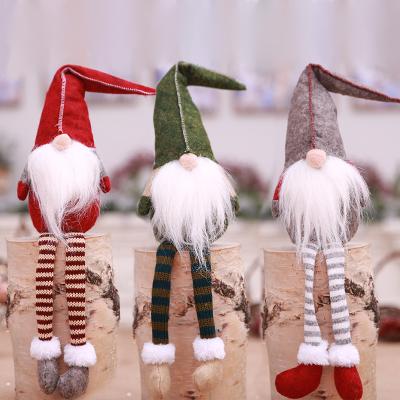 China Santa Claus Plush Toys Merry Christmas Dropshipping Tissue Long Cloth Gnome Christmas Doll Hat Santa Ornament Natal Ornament de Navidad for sale