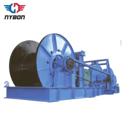 China High Speed ​​Electric Winch Shipyard Using Electric Winch 20 Ton To Tow Work for sale